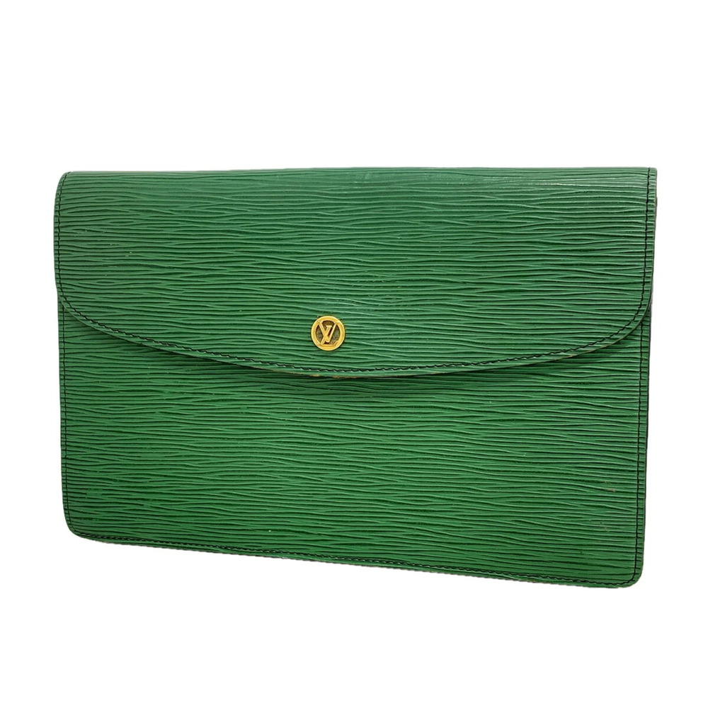 Louis Vuitton Epi Montaigne 27 Clutch Bag M52654 Borneo Green (Men's/Women's)